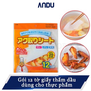 Giấy thấm dầu ăn, hút dầu mỡ ,Giấy Thấm Dầu Thực Phẩm