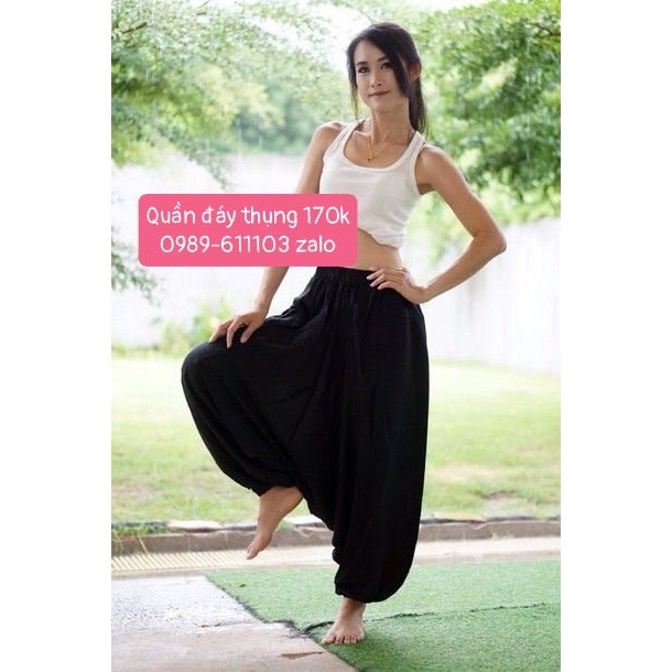 🧡💛💙💚💜 Thai drop crotch / jumpsuit Yoga Zumba Belly dance Harem Alibaba Pants