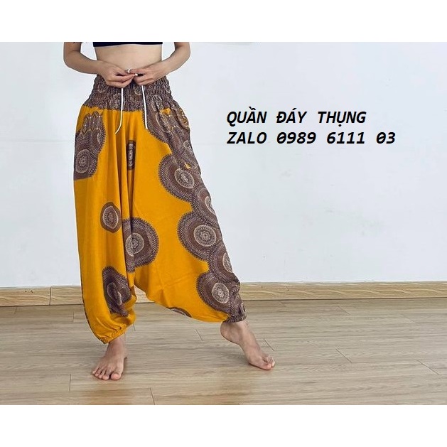 🧡💛💙💚💜 Thai drop crotch / jumpsuit Yoga Zumba Belly dance Harem Alibaba Pants