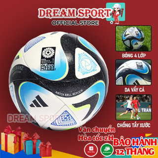 Quả bóng đá WC 23 (Giải Nữ) Size 5, banh bóng đá đúc WC mẫu mới nhất + Tặng kim bơm, túi lưới ,Bảo Hành 12 Tháng
