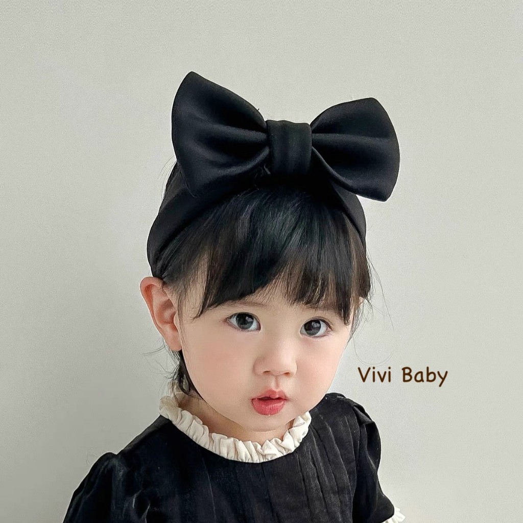 Băng đô nơ dựng phong cách Hàn Quốc xinh xắn đáng yêu cho bé Vivi Baby
