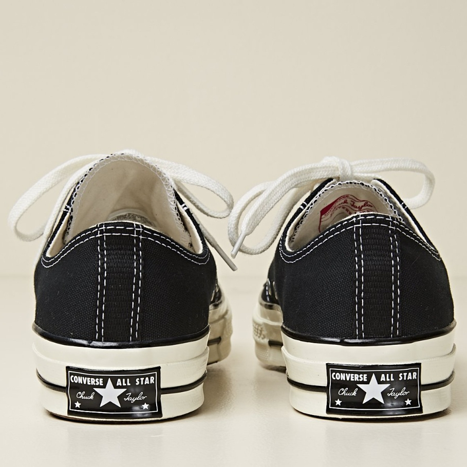 Giày Converse chính hãng bản 1970s, cổ thấp màu đen cho nam nữ Farins Store