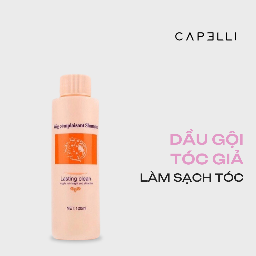 Dầu Gội Tóc Giả CAPELLI Hỗ Trợ Làm Sạch Tóc Giả