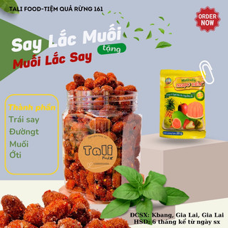 Say lắc muối ớt tặng kèm muối tôm/ tali food