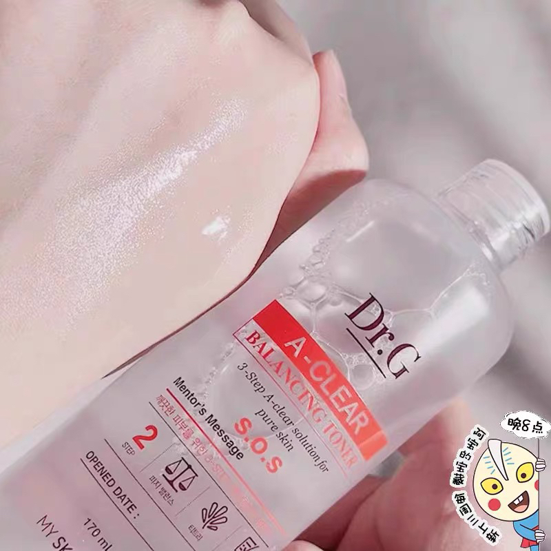 Nước cân bằng toner cấp ẩm phụ hồi da Dr.G 170ml