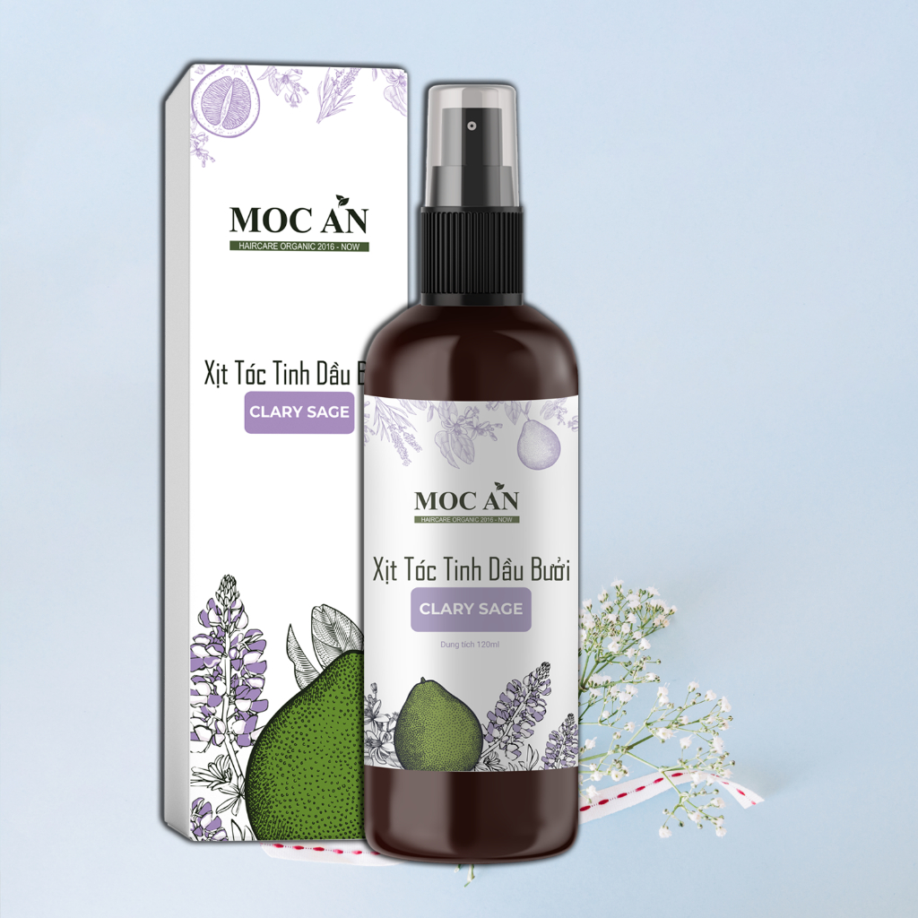 [BCL120] Xịt Bưởi Tinh Dầu Xô Thơm [120ML] Mộc Ân Haircare