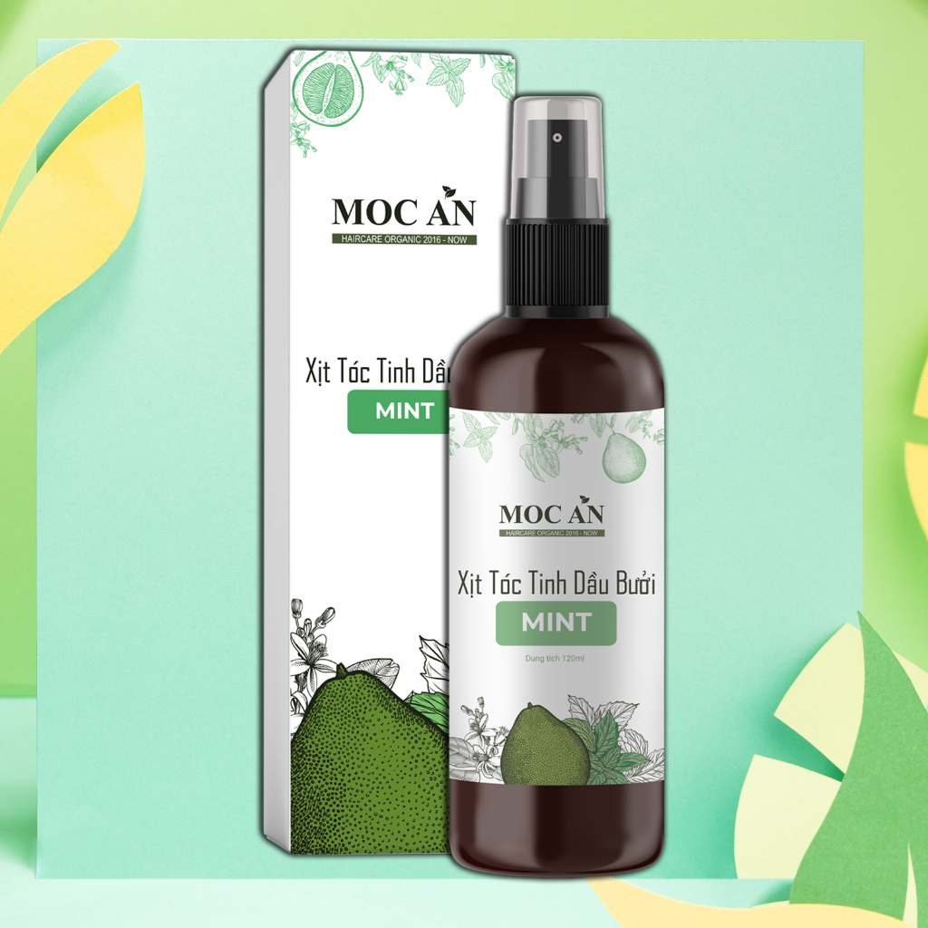 [BMI120] Xịt Bưởi Tinh Dầu Bạc Hà [120ML] Mộc Ân Haircare