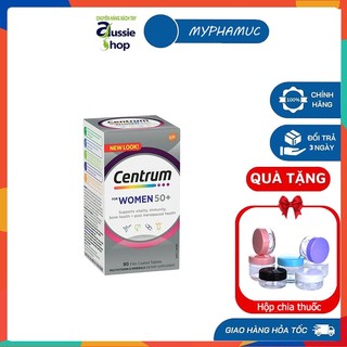 Vitamin dành cho phụ nữ 50 tuổi Centrum for women 50+ - 90 viên