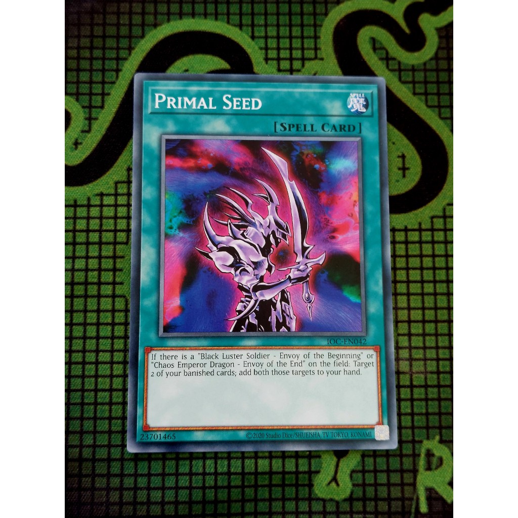 Thẻ Bài Yugioh Spell Primal Seed - IOC-EN042 - Common