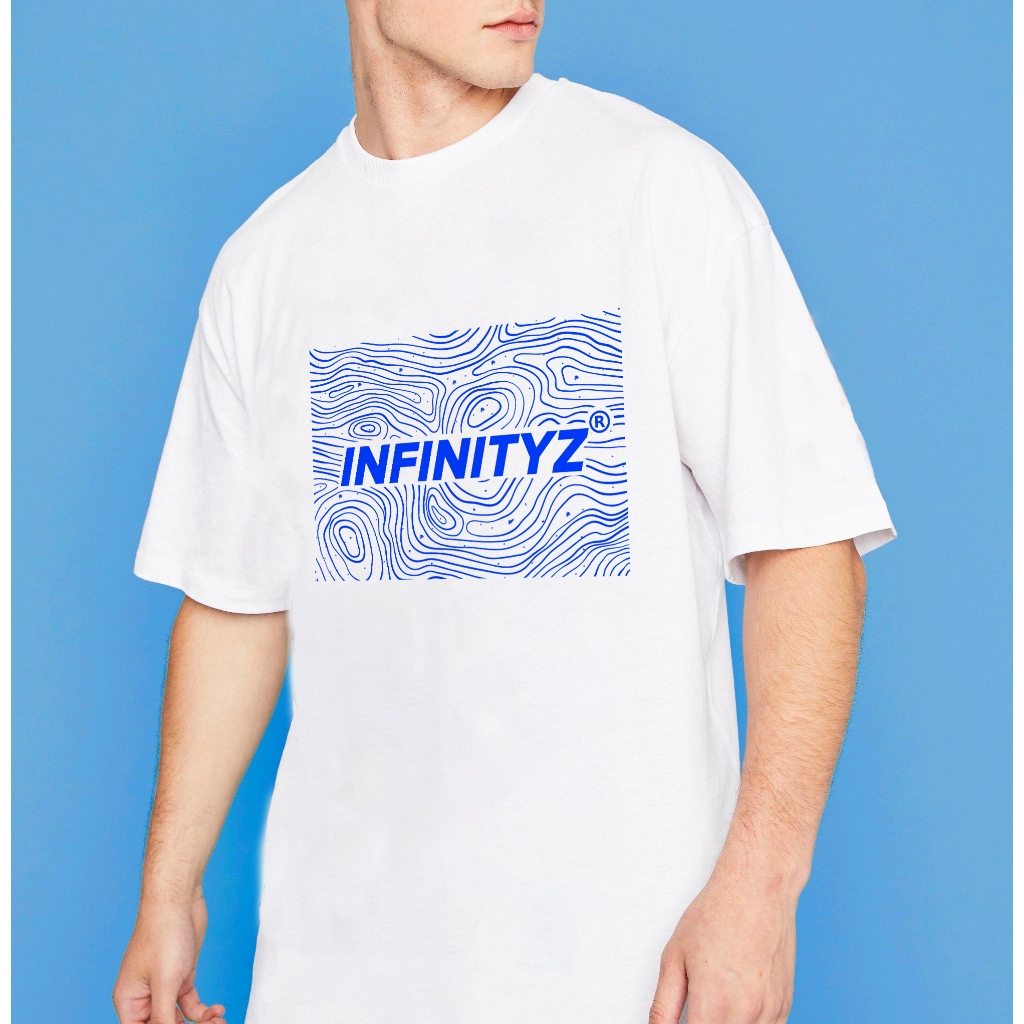 Áo Thun Local Brand InfinityZ Unisex Premium Cotton Oversize Topographic - INFI003