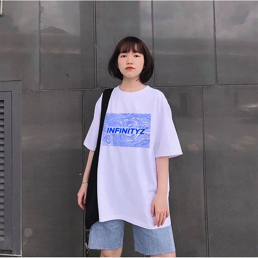 Áo Thun Local Brand InfinityZ Unisex Premium Cotton Oversize Topographic - INFI003