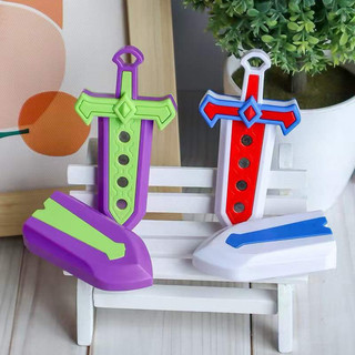 Đồ chơi kiếm vô tri, kiếm cà rốt mini có nam châm, kiếm katana mini, kiếm 3d mini giảm căng thẳng