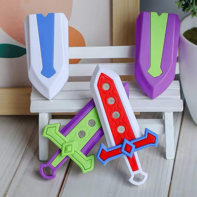 Đồ Chơi Kiếm Vô Tri, Kiếm Cà Rốt Mini Có Nam Châm, Kiếm Katana Mini, Kiếm 3D Mini Giảm Căng Thẳng