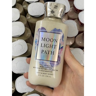 Dưỡng thể bath & body works body lotion moon light path 236ml nội địa mỹ
