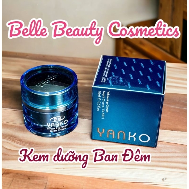 Kem yanko kem trắng da kem nền kem ngày & kem đêm loại bỏ nám chính hãng đài loan mọi loại da mặt