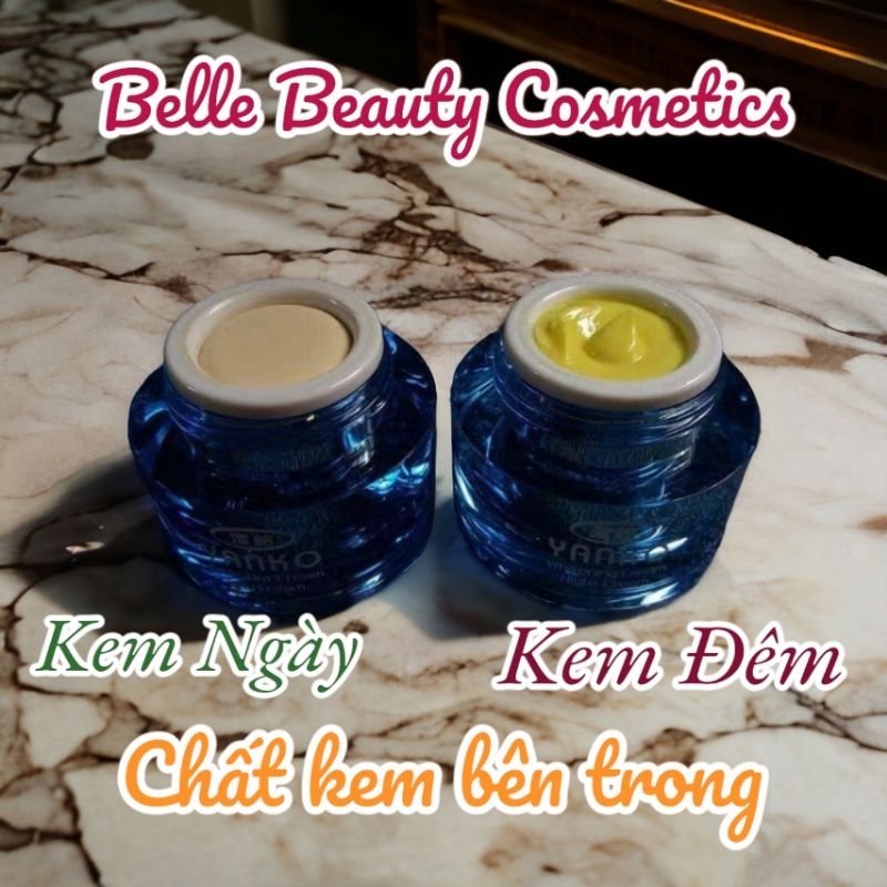 Kem yanko kem trắng da kem nền kem ngày & kem đêm loại bỏ nám chính hãng đài loan mọi loại da mặt