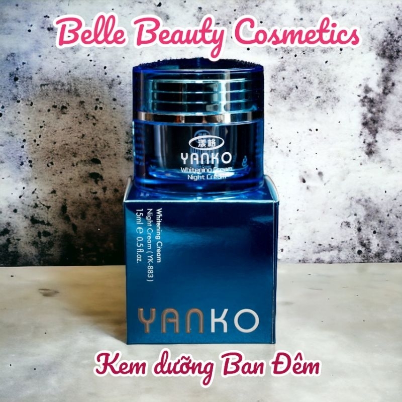 Kem yanko kem trắng da kem nền kem ngày & kem đêm loại bỏ nám chính hãng đài loan mọi loại da mặt