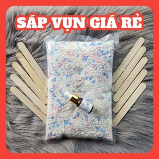 [ SALE ] [ KHUYẾN MÃI] 1kgSáp vụn sáp wax lông loại 1 sàng vụn tặng kèm que gỗ