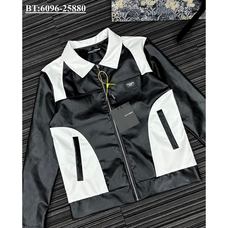 Áo khoác da D.G đẹp bản SUPPER hàng QC cao cấp