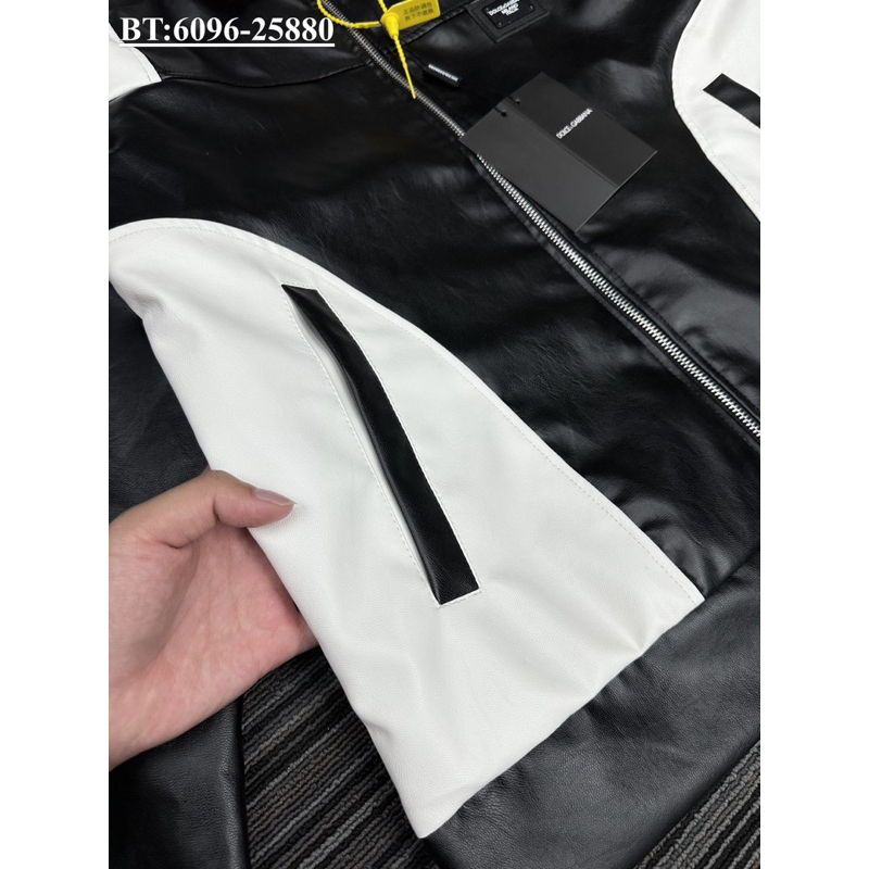 Áo khoác da D.G đẹp bản SUPPER hàng QC cao cấp