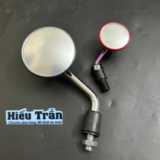Gương Mini Gắn Xe Máy Chân Titan Cầu Lồi Đường kính 3.5Cm Honda - Ya  ( 1 Chiếc )