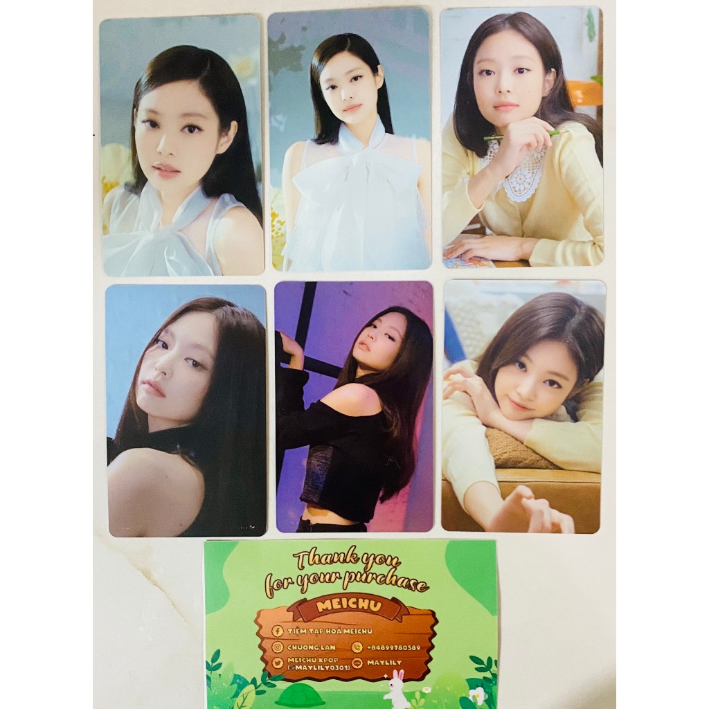 TÁCH LẺ THẺ BÀI GO GÓC BLACKPINK PHOTOCARD COLLECTION