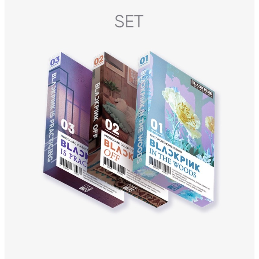 TÁCH LẺ THẺ BÀI GO GÓC BLACKPINK PHOTOCARD COLLECTION