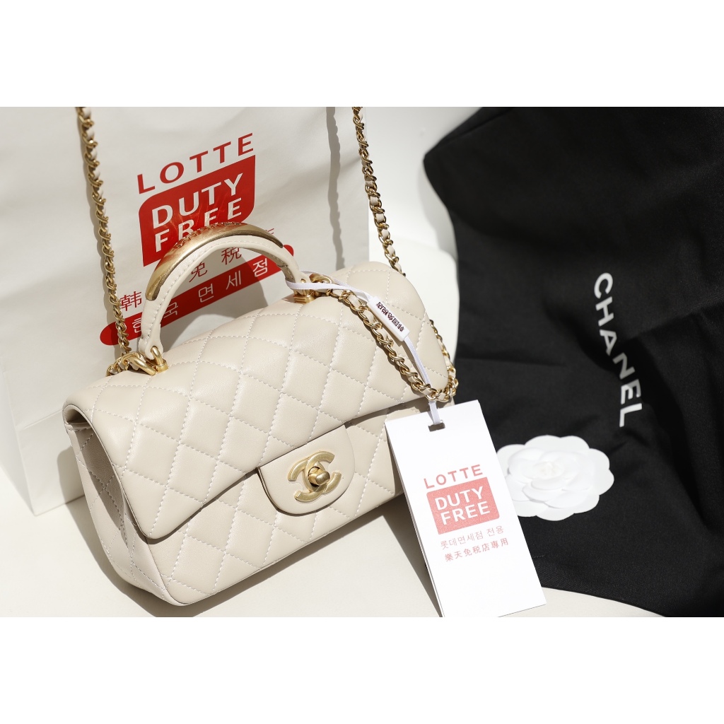 TÚI CHA NEO QUAI XÁCH LOGO DA BÊ SZ20