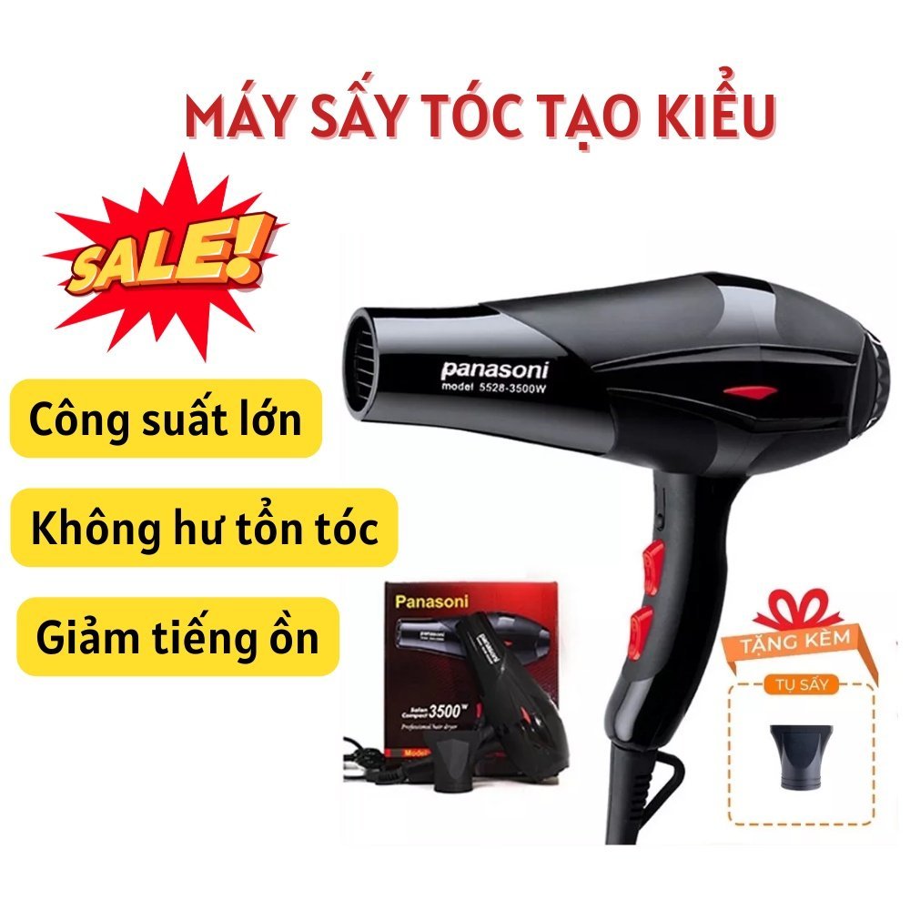 Máy Sấy Tóc 2 Chiều Nóng Lạnh Công Suất Lớn 3500W ,Máy Sấy Salon, Gia Đình Tiện Lợi
