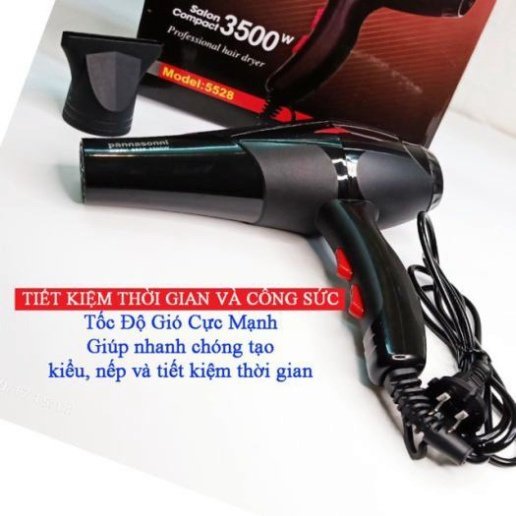 Máy Sấy Tóc 2 Chiều Nóng Lạnh Công Suất Lớn 3500W ,Máy Sấy Salon, Gia Đình Tiện Lợi