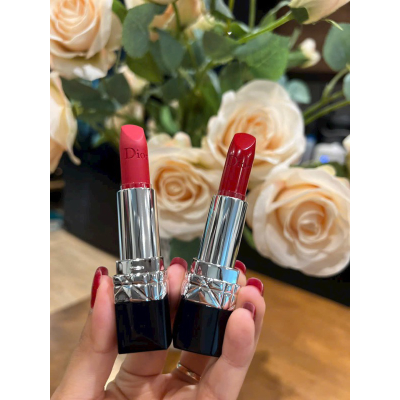 Son Dior Rouge 999 Màu Đỏ Tươi fullsize