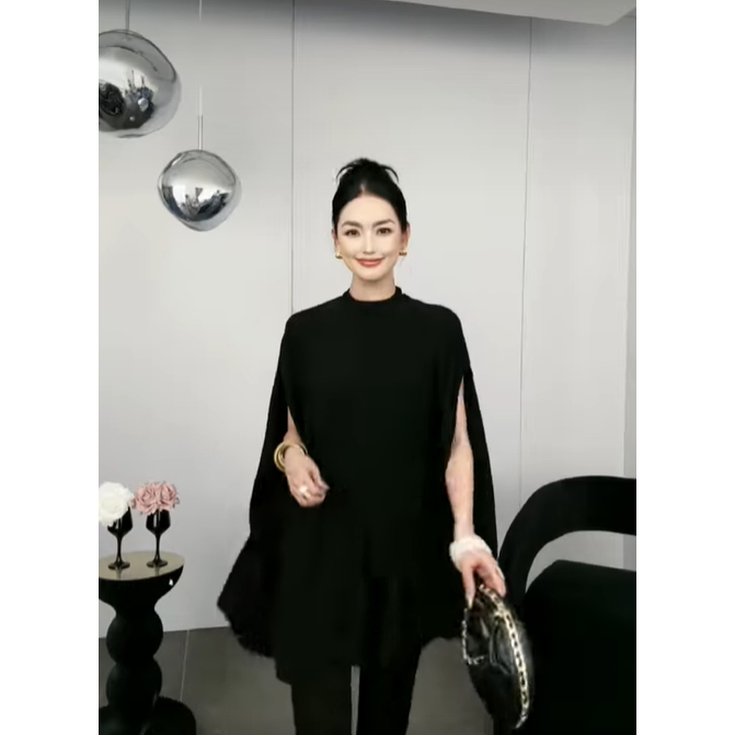 Áo choàng rib ngắn tay Eclipse Clothing