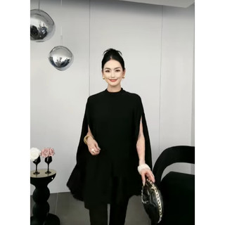 Áo choàng rib ngắn tay Eclipse Clothing