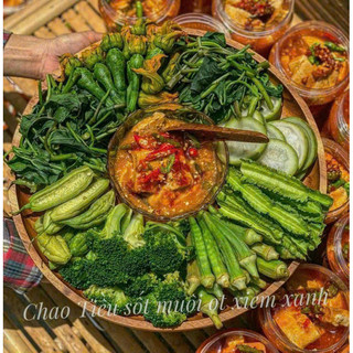 Chao Tiều Sốt Muối Ớt 800gr