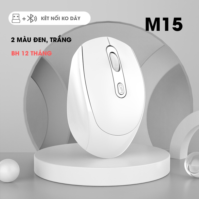 Chuột Không Dây Bluetooth, Kết Nối USB, Chuột Máy Tính Không Dây Không Tiếng Ôn,Thiết Kế Thời Trang,