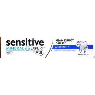 Kem đánh răng P/S Sensitive giảm ê buốt và trắng răng