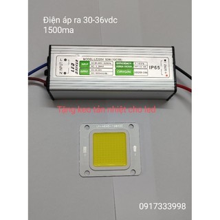Nguồn 50w hoặc led 50w 30-36v chống sét 4kv tặng keo tản nhiệt