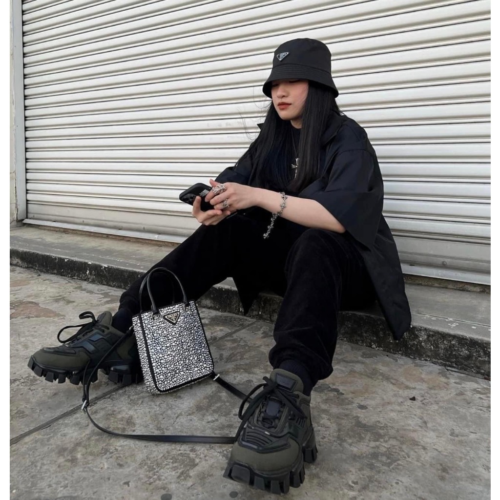 TÚI PRADA TOTE BLING SZ17