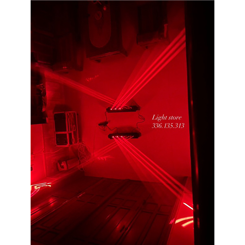 Mành laser 6 đầu đỏ; Mành laser đỏ