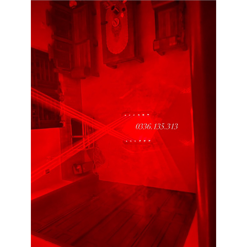 Mành laser 6 đầu đỏ; Mành laser đỏ