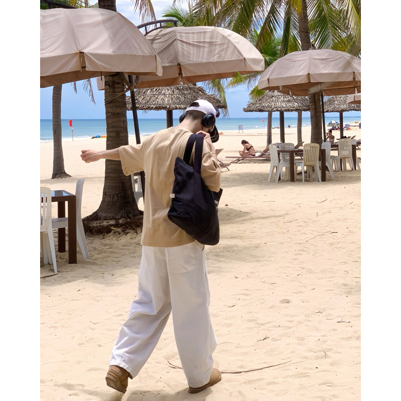 Túi Đeo Vai “Tote Lover Bag” Chất Liệu Vải Canvas