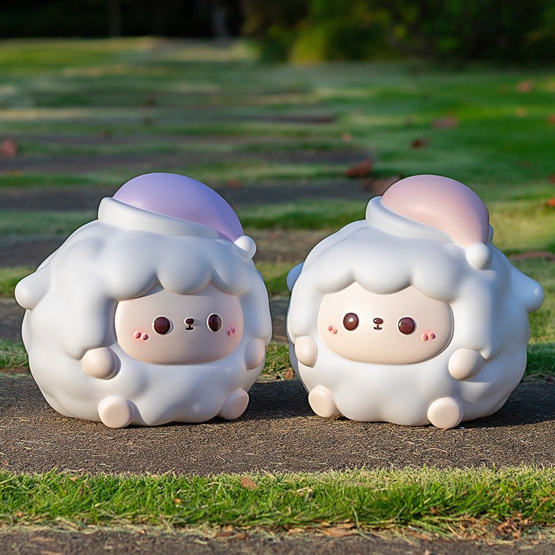 Tô Tượng Thạch Cao Chú Cừu Hoàng Đạo size Đại