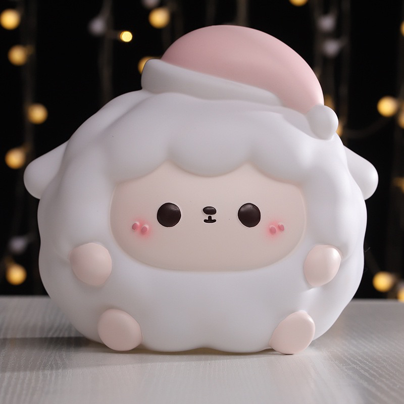 Tô Tượng Thạch Cao Chú Cừu Hoàng Đạo size Đại