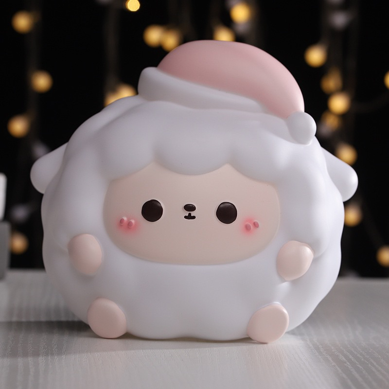 Tô Tượng Thạch Cao Chú Cừu Hoàng Đạo size Đại