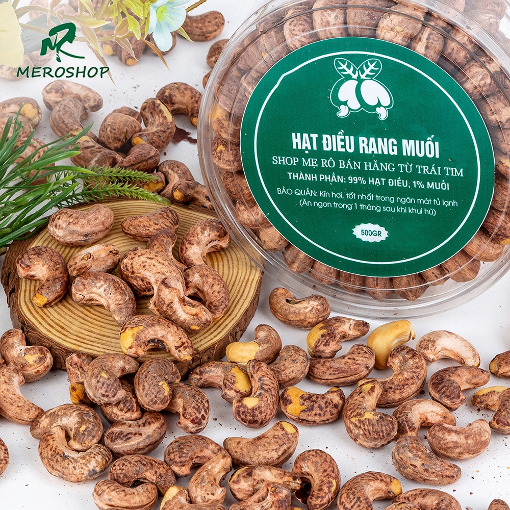 1.5KG HẠT ĐIỀU RANG MUỐI THƠM NGON GIÒN CÓ ATVSTP