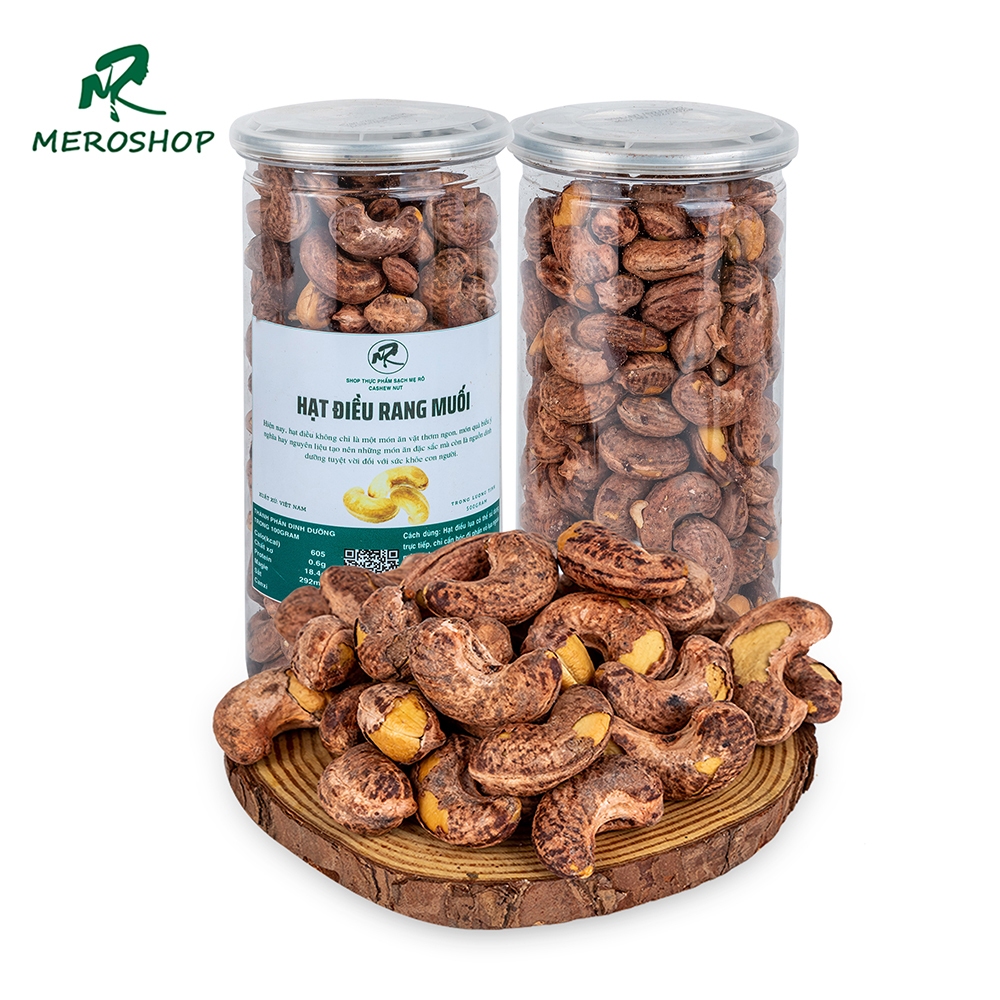 1.5KG HẠT ĐIỀU RANG MUỐI THƠM NGON GIÒN CÓ ATVSTP