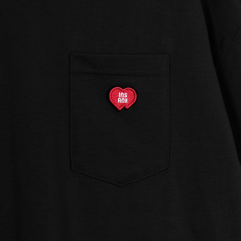 Áo Thun INSANE | “Heart Service” Pocket Tee