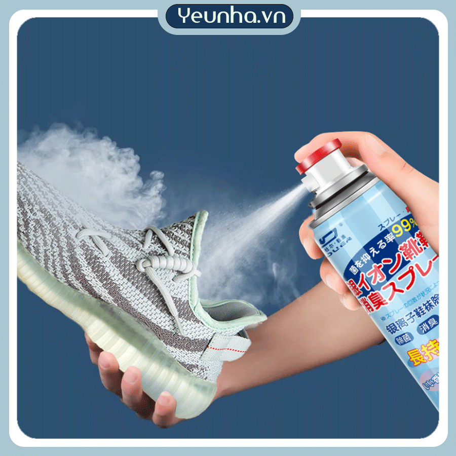Bình Xịt Khử Mùi Hôi Chân Hôi Giày Nhật Bản Công Nghệ Nano Yêu Nhà VN - Yeunha.vn