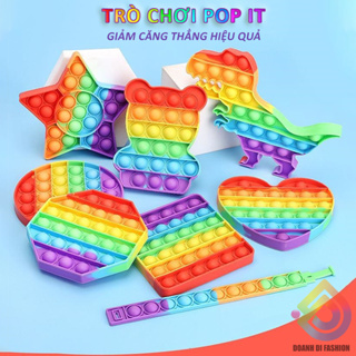 Đồ Chơi Popit 3D Cho Bé. Popit Trò Chơi Giảm Căng Thẳng. Bóng Bóp it Khủng