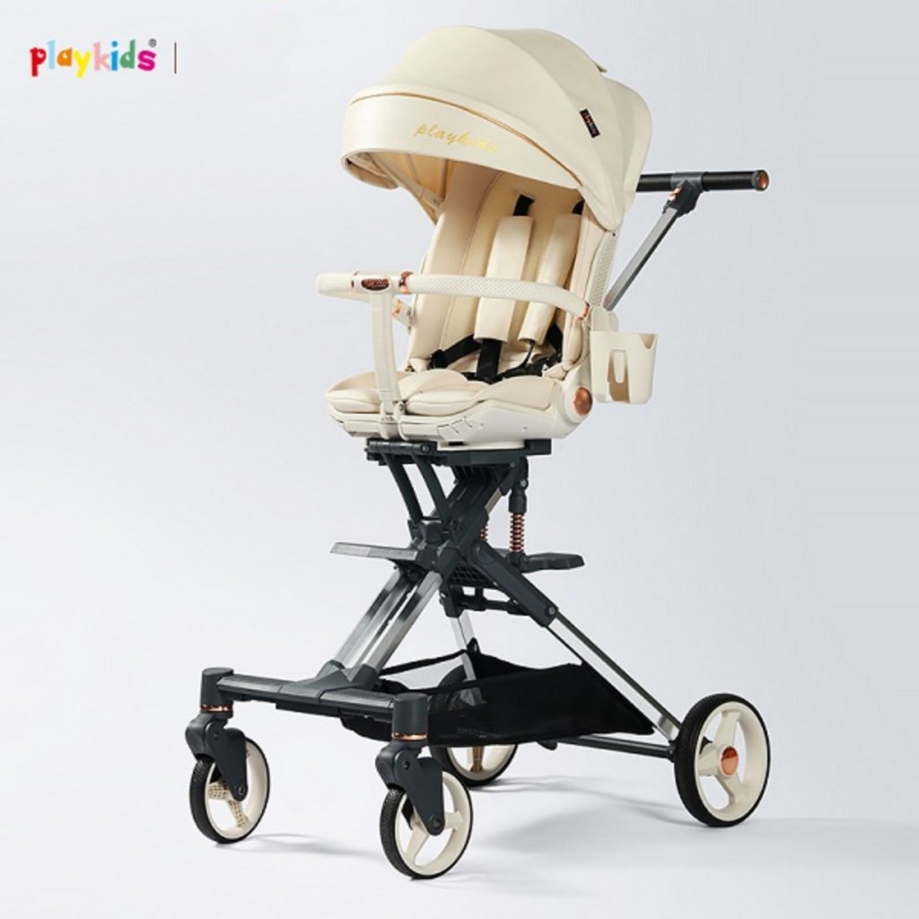 Xe đẩy du lịch cao cấp  gấp gọn Moaz BéBé Playkids X6-4 HD, X1 Plus HD, X6-3 HD - hàng chính hãng - Befoyo